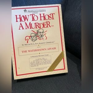How to Host a Murder Board Game Complete